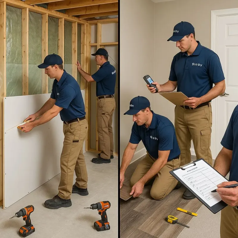 Repairs and Reconstruction process in Bassett, VA